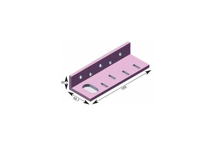 LOX, MEM2400L, Adjustable L Bracket for MML2400LP