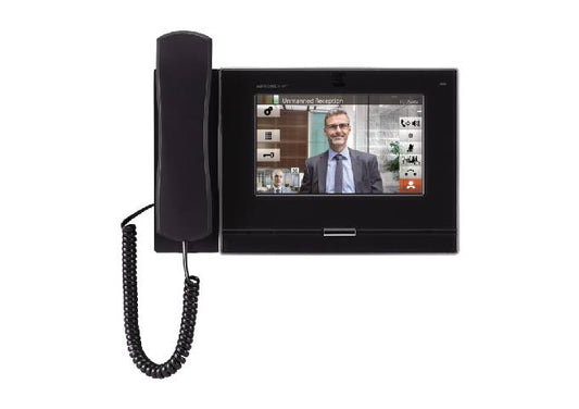 Aiphone IX-MV7-HB, 7€³ Black Video Master Station With Handset And Colour Display