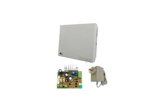 Elite Alarms, KIT-30, 13.8v 3A Power Supply In Cabinet, Provision For 12v Battery & Charging