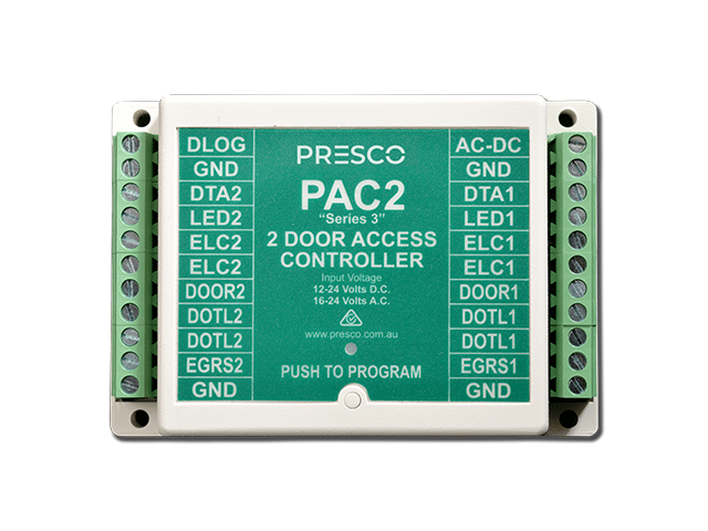 Presco, NPO-PAC2, Two Door Access Controller, 800 Users – Mainline ...