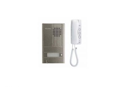 Aiphone, DA-1AS, 1-Call Audio Entrance Box Set with Handset Tenant Station