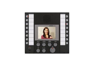 Aiphone, AX-8MV, Audio/Video Master, Black, With Buttons For Up To 8 Masters And 8 Doors / Subs