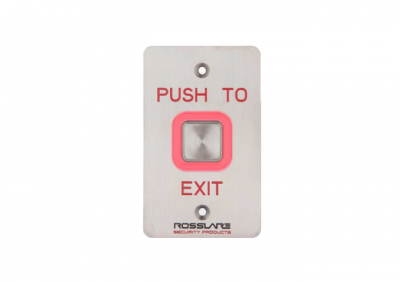 Rosslare, EX7E0 Switch Plate IP65, Illuminated Piezo Rex, "EXIT" Button