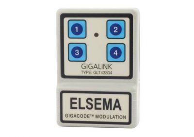Elsema, GLT43304, Gigalink 4 Channel Transmitter 433MHz Handheld TX