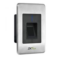 ZKTeco, FR1500WP Flush Mount Finger Print IP65 W/Proof Single Gang