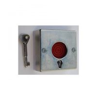 11-117 Holdup Switch, Key Resettable Panic Button Metal
