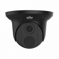 UNV, IPC3614SR3-DPF36MB Black 4MP 3.6mm Fixed Lens H.265