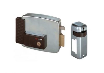 CISA, 11921-60/4, Electric Gate Lock, Hinged On Left Hand, Outward Opening