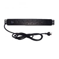 PSS, 6 Outlets PDU, W/O Switch, With 3m Lead-For all Cabinets