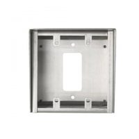 Aiphone, SBX-2G/A, Surface Mount Box For 2-Gang Stainless Steel Stations
