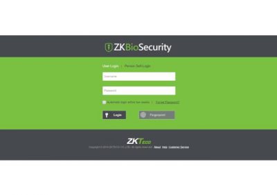 ZKTeco, ZKBioSecurity 3.0 App 1 User - Basic