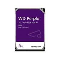 Dahua, WD60PURX, Western Digital HDD 3.5 6TB SATA Surveillance PURZ