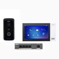 Dahua, KTP02- WHITE 7" IP Intercom Kit Touch in WHITE