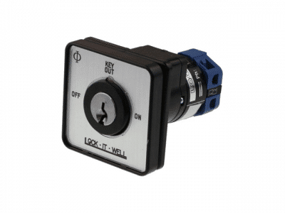 LIWEZY-1, On/Off (Lockwood Key Cylinder) Key Switch Wall Mounting