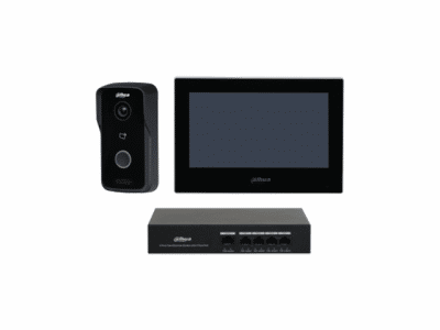 Dahua, KTP03, 7" IP Intercom Kit. Touch Screen & External Station Black