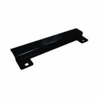 LSC BP6860ELECBLK, BDS Blocker Plate with Kink for Electric Strikes Zinc Plated Black Powdercoat Product Image